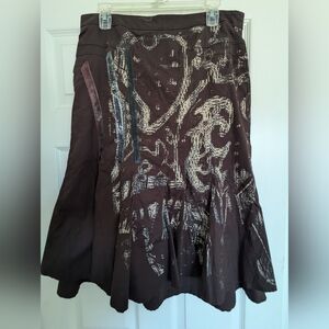 Vassalli midi mermaid skirt. Euro size 46 from boutique Michael Nusskern